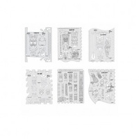 Tiki Master Set of 6 - Mini Series Templates