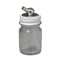 Glass Bottle and Assembly Complete 1/2 oz./14cc Suit Paasche H