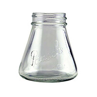 3oz tapered glass bottle only
