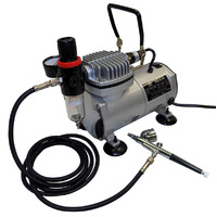 Air Compressor Kit - Includes Hose & HS-30 Airbrush