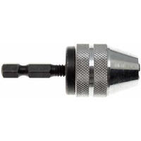Hex Drive Keyless Chuck 3.2mm capacity - 6.35mm shank