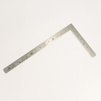 Shinwa Mini Square 15cm x 7.5cm Scale