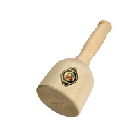 Bell-Shaped Wooden Mallet for Carving