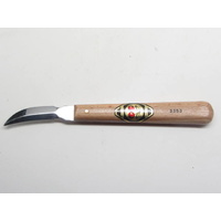 Kirschen Carving Knive with double sided curved edge