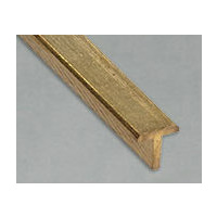 Brass T-Section 1.6mm x 300mm x 1 PC