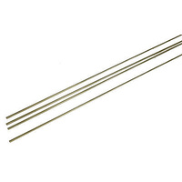 Brass Wire .41mm X 300mm (.016'' x 12") Dia. 3pc