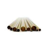 Round Brass Tube Assortment (12 Pieces, 300mm Long)