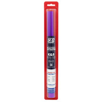 K&S Purple Aluminium Foil 0.19mm Thick 300mm Wide x 609mm Long (1 Roll)