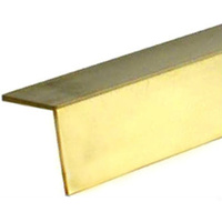Brass Angle .79mm X .254mm X 305mm - 1 Pc