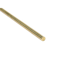 BRASS SOLID ROD 4.76mm (3/16") x 300mm (12")