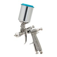 LPH80 HVLP Spray Gun with 150ml Alum Pot 1.2ml nozzle with E2 aircap