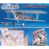 Albatros D.va Red Baron's Airplane 1:16 WW1
