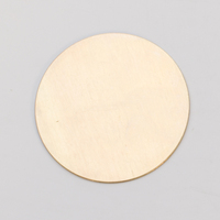 Brass Circle Blank 25.4mm x .51mm