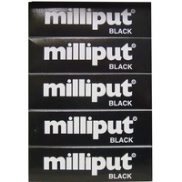 Milliput Black Putty - 5 Pack