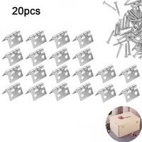 Micro Hinge Silver 20 Pc/pkt with Tacks
