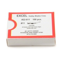 Excel Blade Knife #11 pack of 100 
