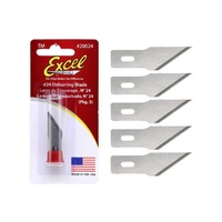 #24 Excel Deburring Knife Blades - USA - 5pc