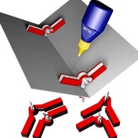Magnetic Adjustable Snap & Glue Set (2 Magnetic Clamps)