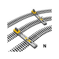 N Scale Adjustable Parallel Track Tool