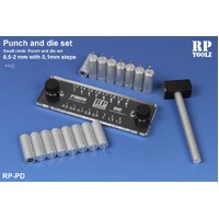 Punch and Die Set (16 different punch tool from 0.5mm to 2mm)