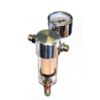 Sparmax Moisture trap with gauge 1/8" x 1/8" male