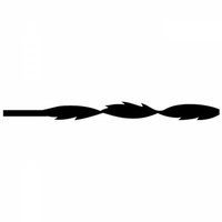 #2/41 TPI Flat End spiral scrollsaw blades 125mm 