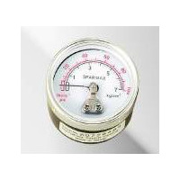 Pressure gauge 0 -100 PSI 1/8" BACK