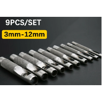 Hollow Punch Set 9 PCE