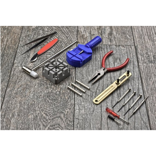 16-piece Watch Repair Tool Kit
