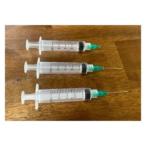 3-Piece Syringe Set 5ml