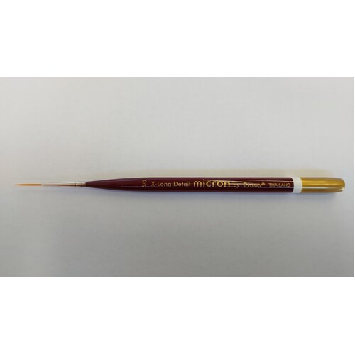 MICRON MINI SYNTHETICK BRUSH X-LONG DETAIL #5/0