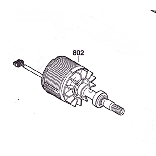 Dremel Motor assembly for 8260- 1605A000FR
