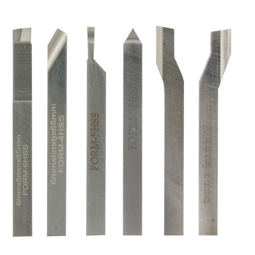 6-Piece 'HSS' Lathe TOOLS - For FD-150/E