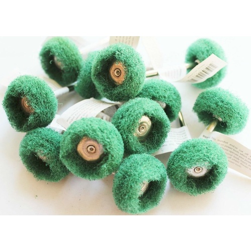 Abrasive Buff Wheel - 240 Grit  x 24mm 10pc