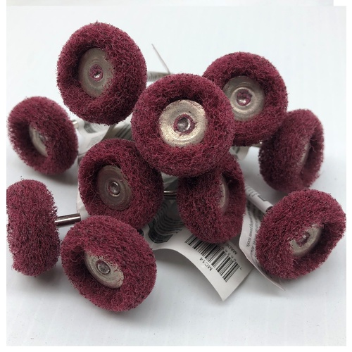 Abrasive Buff Wheel - 400 Grit x 24mm 10pc