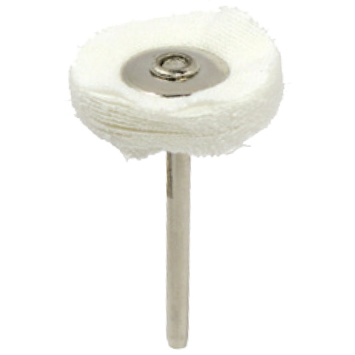 Polishing & Buffing Wheel White Muslin Cloth 25mm