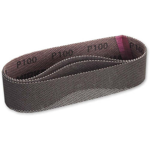240 Grit Mesh SANDING BELTS - 50 x 533mm Pkt of 3