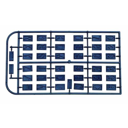 STENCIL SET - Suits Engraving Device (GE-20)