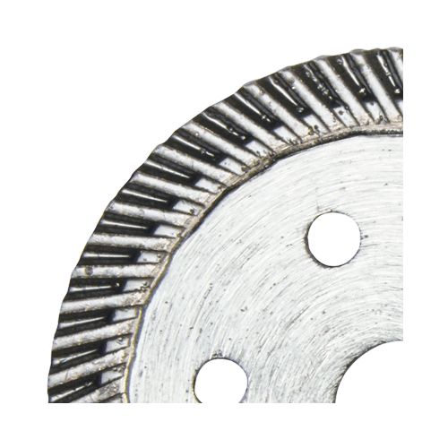 Diamond-coated cutting disc with Turbo Rim 50mm x 10mm x 1.7mm thick