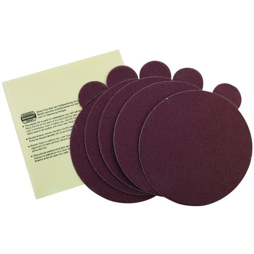 Self-Adhesive Disc Sander Sanding Discs 125mm 240grit (5 pack)