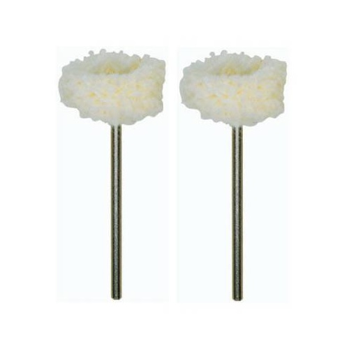 Cotton wheel polishing bit. 22mm, 2 pcs