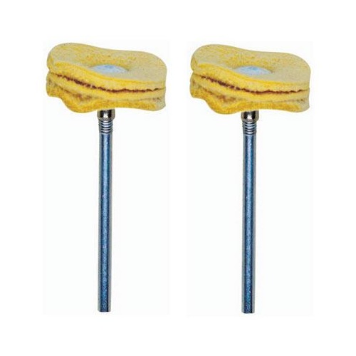 Leather Polishing bit. 22mm wheel, 2 pcs