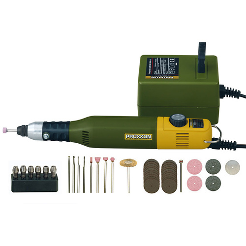 Proxxon MICROMOT 12 V drill/grinder 60/E Model Building and Engraving Set