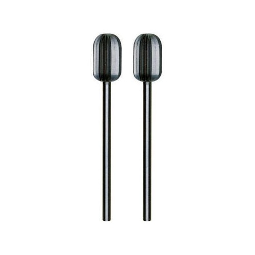 Milling bit, tungsten vanadium HSS, 8mm ball nose, 2 pcs