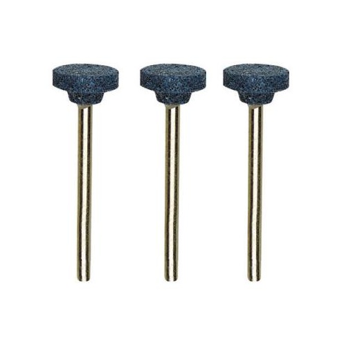 Grinding bit, corundum, large, 13.0mm wheel, 3 pcs