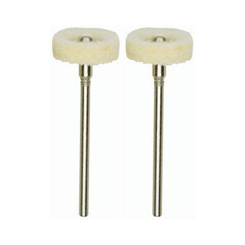  Felt Polishing bit. 16x3mm wheel, 2 pcs