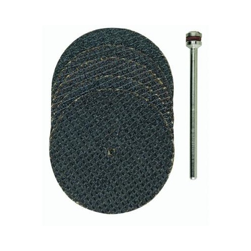 Cutting disc, aluminium oxide, 38x0.8mm, 5 pcs with arbor