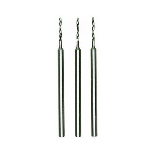 Drill Bit, High-Speed Steel, 1.0mm, 3 Pcs