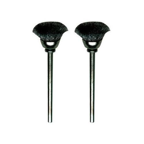 Proxxon Steel cup brush bit. 13mm, 2 pcs