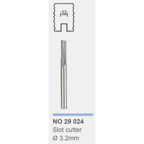 Proxxon HSS Slot Cutter Router Bit 3.2mm